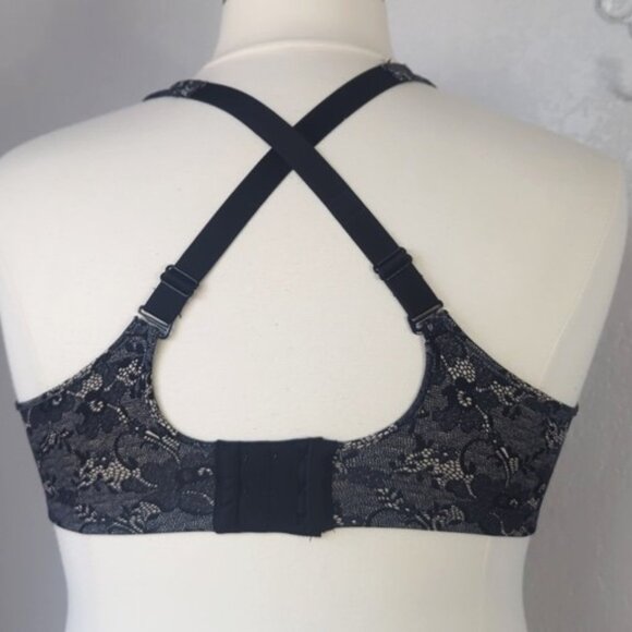 Bali 40DD  T-Shirt Bra Full Coverage Underwire Multiway Strap Lightly Lined - Picture 4 of 6